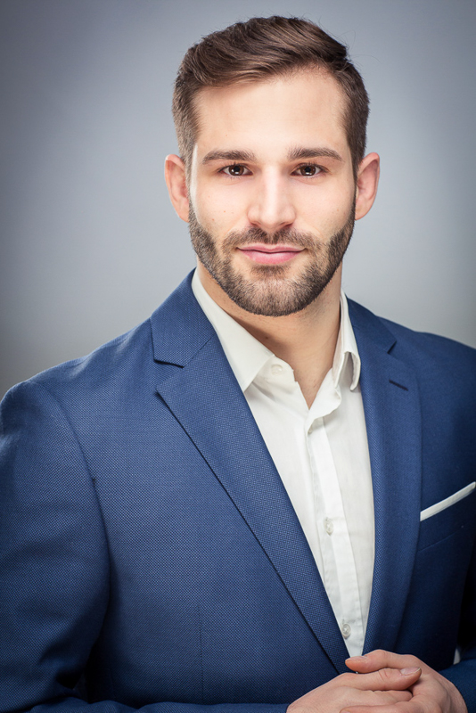 Modernes Business Portrait in Düsseldorf